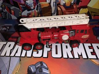 Vintage Transformers Takara Hasbro 1980 1982 G1 Inferno Fire Truck Firebot 3