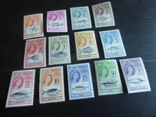 Tristan Da Cunha 1961 Sg 42 - 54 Decimal Currency Mnh (cat £80)