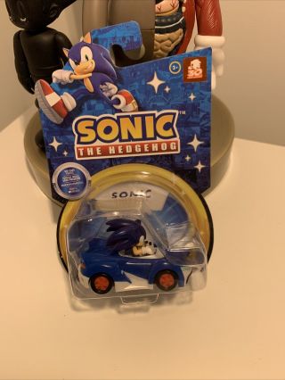 Jakks Pacific Sonic The Hedgehog 1:64 Diecast Vehicle Wave 1 - Sonic