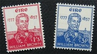 Nystamps British Ireland Stamp 161.  162 Mnh　 N12x1898