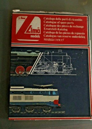 Lima Ho Catalogues Train Pièces De Rechange1977 40 Fiches Plan 80 Modèles