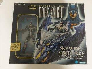 Batman Legends Of The Dark Knight Skywing Street Bike With Exclusive Figure 1996