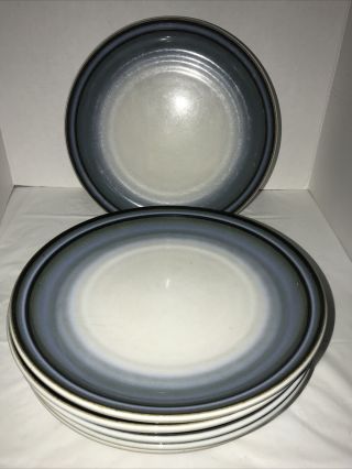 Set Of 6 Noritake Stoneware Sorcerer Dinner Plates 10 - 1/4” - V