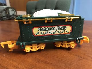 Toy State Coal Car North Pole Christmas Express Train Animated &