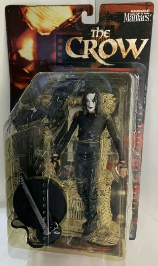 The Crow Movie Maniacs Feature Film Figures Eric Draven Action Figure