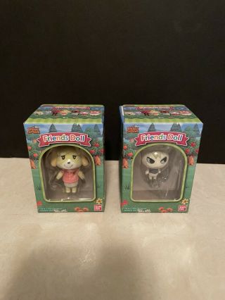 Bandai Animal Crossing Horizons Friends Doll Mini Figure Isabelle & Marshal