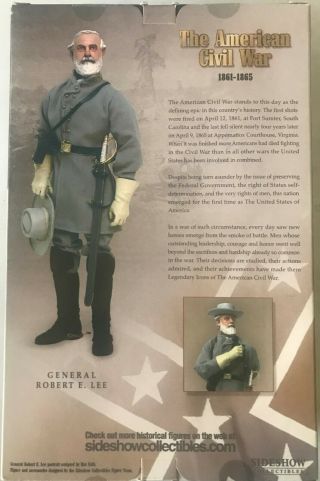 Sideshow Civil War Brotherhood Of Arms General Robert E Lee 12 " Figure 2003