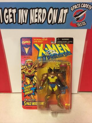 X - Men Space Wolverine 8th Edition Action Figure & Card Marvel Toybiz 1994 Nib