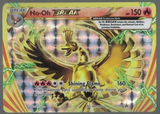 Pokemon Ho - Oh Break (xy154) - Xy Black Star Promos - Holo Jumbo Oversized Card