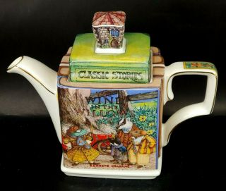 James Sadler “wind In The Willows” Teapot Classic Stories England S - 2g