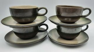 (4) Heath " Sand & Sea " Cup And Saucers,  Multiples Available