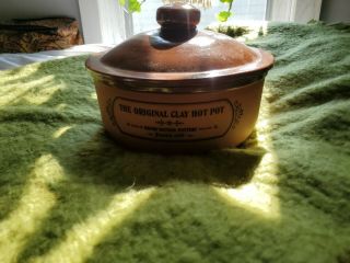 Henry Watson Pottery The Clay Hot Pot England Covered Casserole,