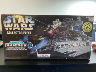 Kenner Star Wars 1996 Power Of The Force Electronic Star Destroyer