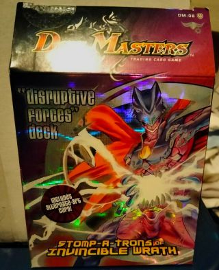 Duel Masters Disruptive Forces Deck Open Box