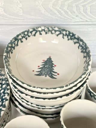 Folk Craft Winter Wonderland 30pc Set Plates Bowls Cup Mug Christmas Tree 3