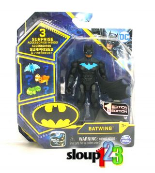Dc Comics - Batman - Batwing - 1st Edition - Action Figure - W/ 3 Surprises