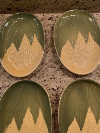 Vintage Shawnee Pottery Corn King 68 Set of 6 Plates,  9 3/4 x 6 5/8,  1946 - 1955. 2