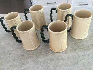 Metlox Poppytrail Vernon Homestead Provincial Grand Mugs (set of 6) Wow 3
