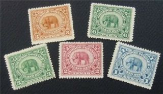 Nystamps British Indian States - Sirmoor Stamp 11 - 15 Mogh O1x1770