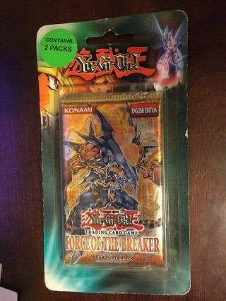 Yugioh Blister/booster Pack Force Of The Breaker 1st Edition Contains 2 Packs