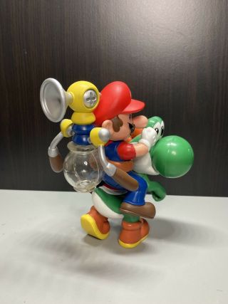 Joyride Mario Sunshine Mario & Yoshi Action Figure Nintendo Power 2003 2
