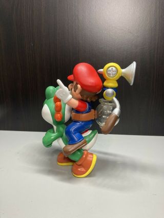 Joyride Mario Sunshine Mario & Yoshi Action Figure Nintendo Power 2003 4