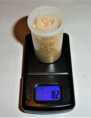 4 Grams Gold Leaf Flakes Scrap Recovered Gold