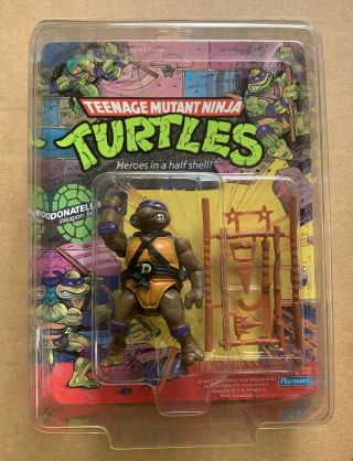 Playmates Tmnt 1988 Donatello (10 - Back),  Toyshield Case