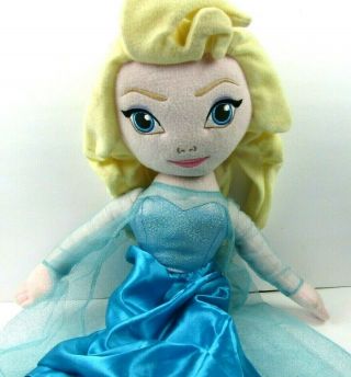 Disney Frozen 26 " Singing Elsa Cuddle Pillow Doll Stuffed Plush Princess