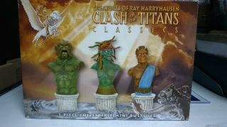 Clash Of The Titans Gentle Giant Bust Set 448/500