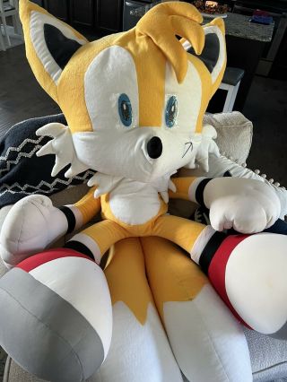 Sega Sonic The Hedgehog Tails 40” 4ft Giant Plush