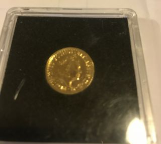 2017 1/10th Oz Gold British Coin 10 Pounds