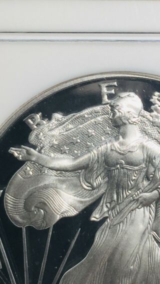 2000 P Silver Eagle Proof $1 NGC PF 70 ULTRA CAMEO 1 oz.  Silver Bullion Coin 3