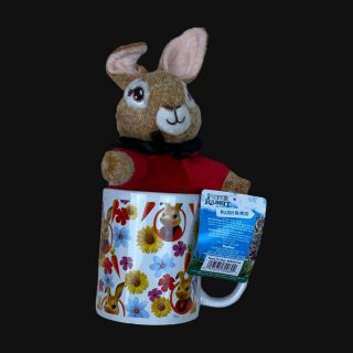 Peter Rabbit Flopsy Movie Plush In Coffee Mug No Pants No Problem Easter 2020
