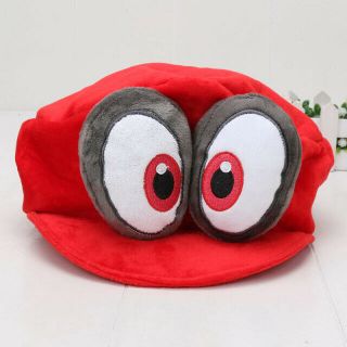 Anime Mario plush Odysey Cappy Hats Bros Luigi Waluigi Wario Caps Soft Hat 3