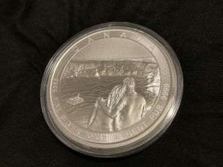 2017 $50 Canada The Great - Niagara Falls 10 Oz Silver Coin In Capsule