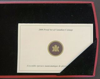 2008 Canada Silver Dollar Proof Set - Champlain Quebec City 400th Anniversary 3