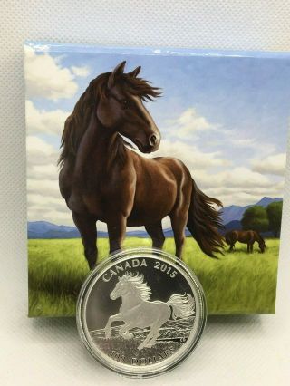 2015 Canada $100 For $100 Fine Silver Coin - The Little Iron Horse