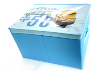 Official Despicable Me Minion Storage Box Toy Box Childrens Bedroom Gifts