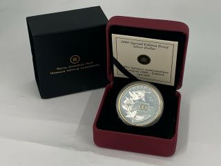 2008 Canada Fine Silver Dollar Coin 100 Years
