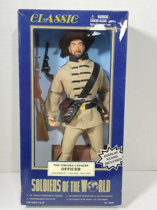 2001 Soldiers Of The World Civil War Virginia Calvary Officer 12 " Dad Gift