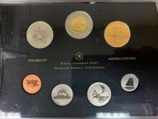 2012 Canadian Specimen Set 25th Anniversary Of The Loonie 1987 - 2012 Coin Set 53