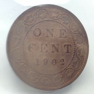 1902 Canada One 1 Cent Large Red Brown Canadian Penny Coin C786