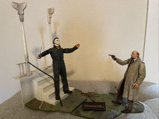 Halloween Neca Michael Myers & Dr.  Loomis - 2004 Figure Set