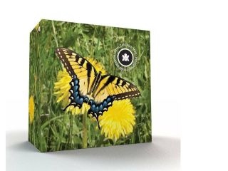 2013 $20 FINE SILVER COIN - BUTTERFLIES OF CANADA: CANADIAN TIGER SWALLOWTAIL 3