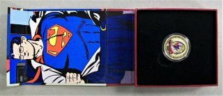 2013 Canada $75 Superman 75th Anniversary Gold Coin Proof In Packaging