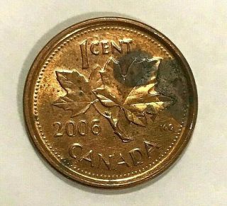 2006 Canadian Penny - No P No Logo - Magnetic