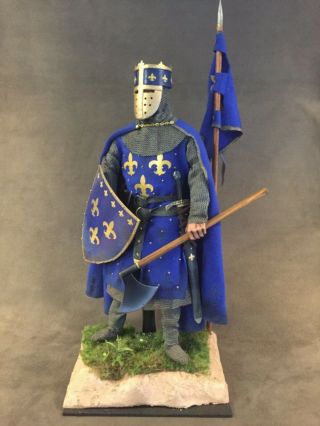 Custom 12” King Philip Iv Of France 1/6 Scale Figure.
