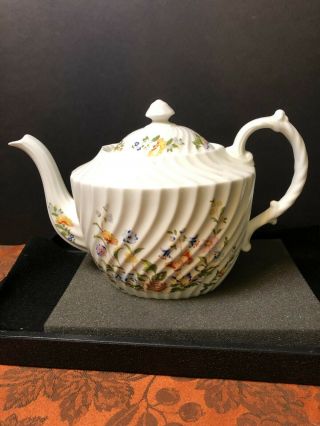 Vintage Aynsley Cottage Garden Teapot Tea Pot - England