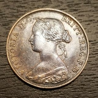 1864 Nova Scotia One Cent A.  U. 2